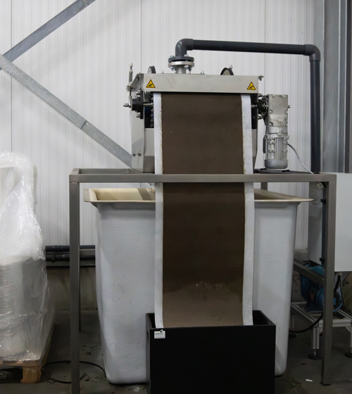 Waterzuivering sorteerbaden 